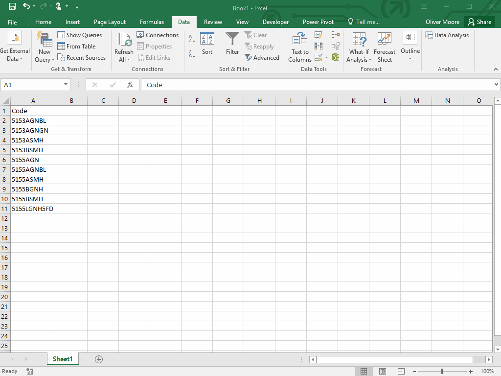 Search for a specific product number within a xls sheet [SOLVED]